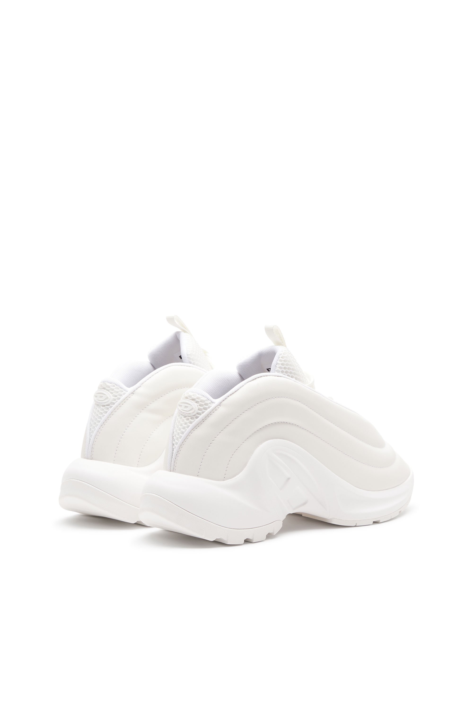 Diesel - S-D-RUNNER X, Unisex S-D-Runner X-Schlupfsneakers mit mattem Oval D-Spann in Weiß - 3