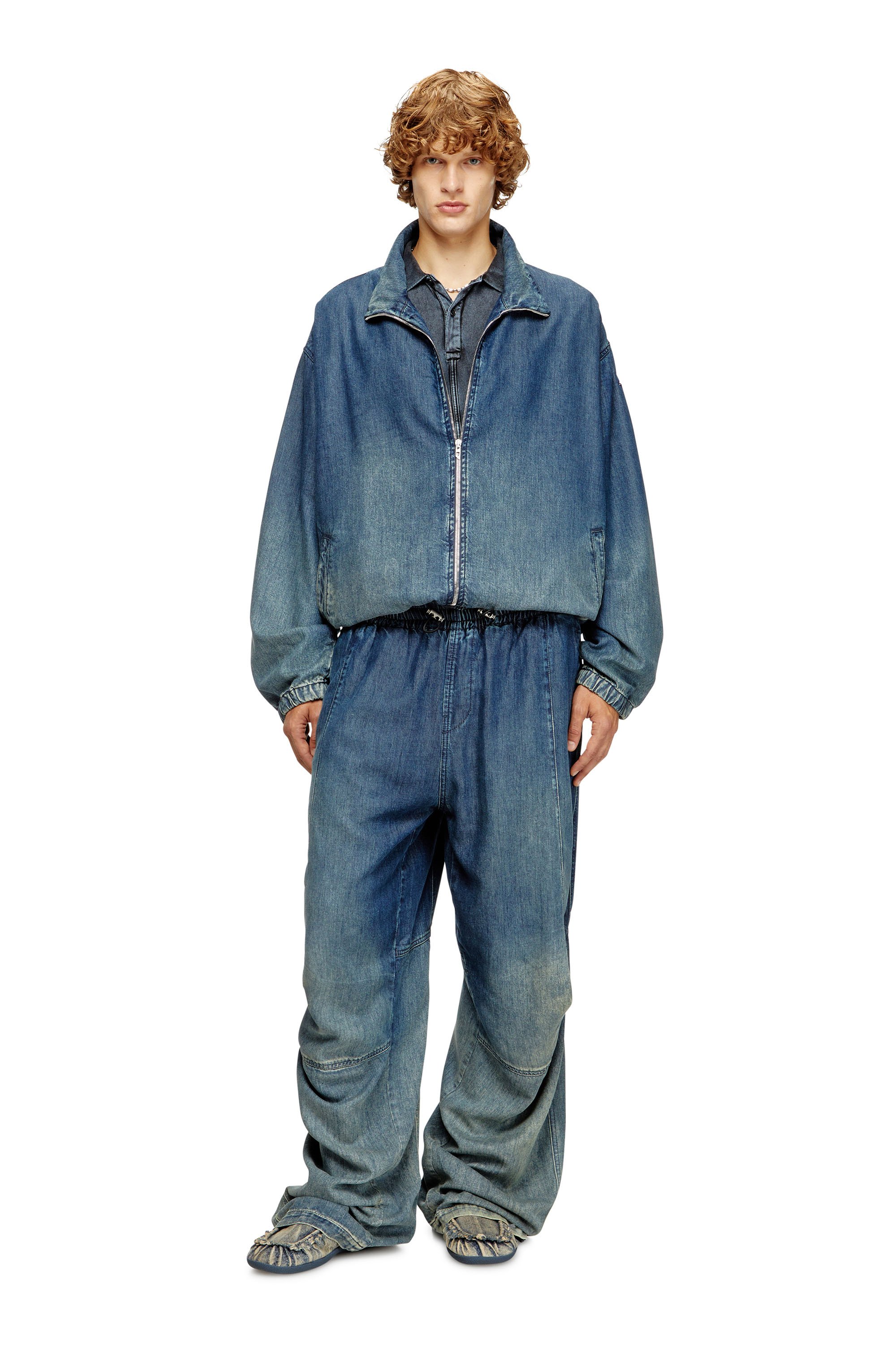 Diesel - Herren Relaxed Jeans D-Pari 068TC, Dunkelblau - 2
