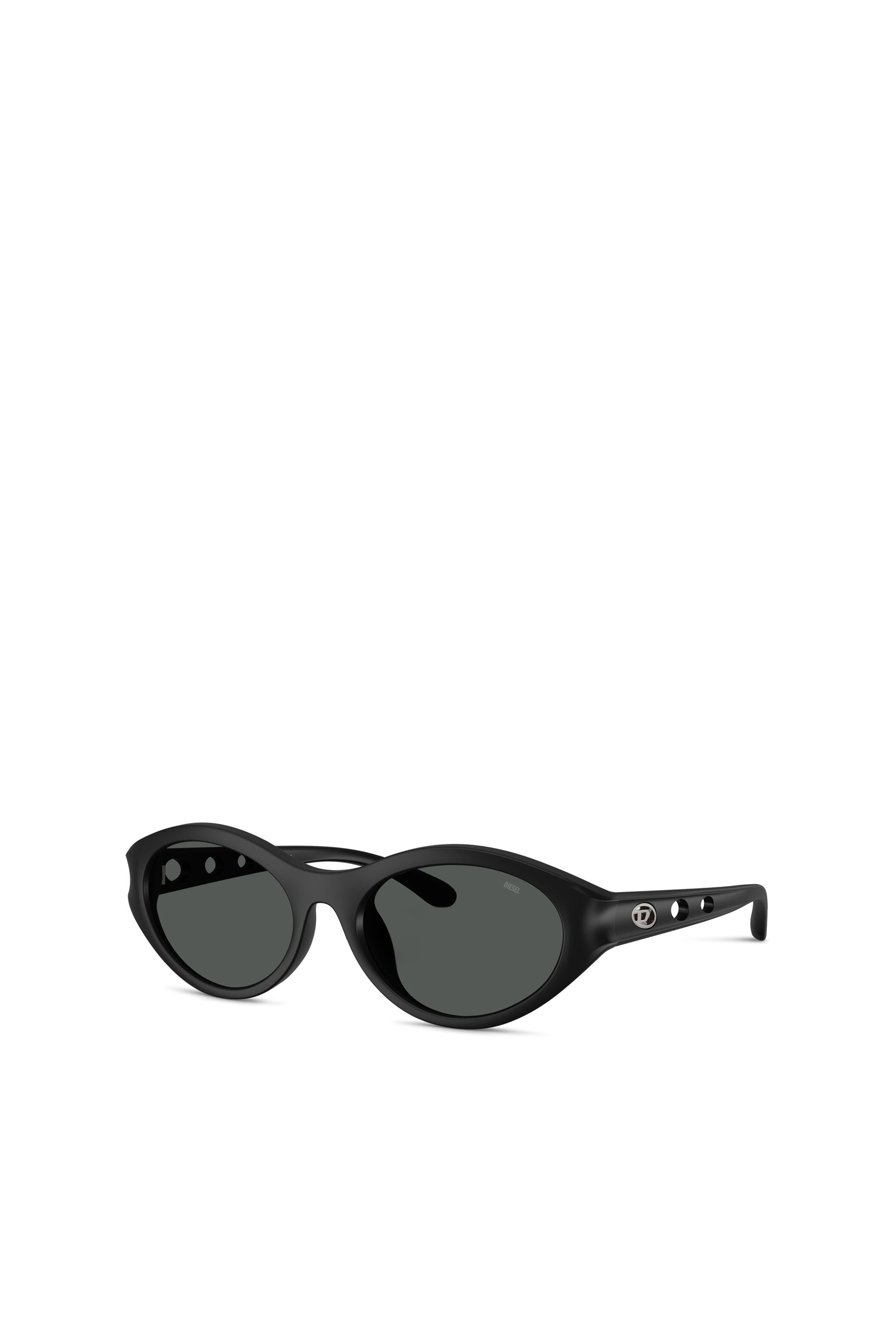 Diesel - 0DL3005U, Unisex Ovaler Modell Brille in Schwarz - 1