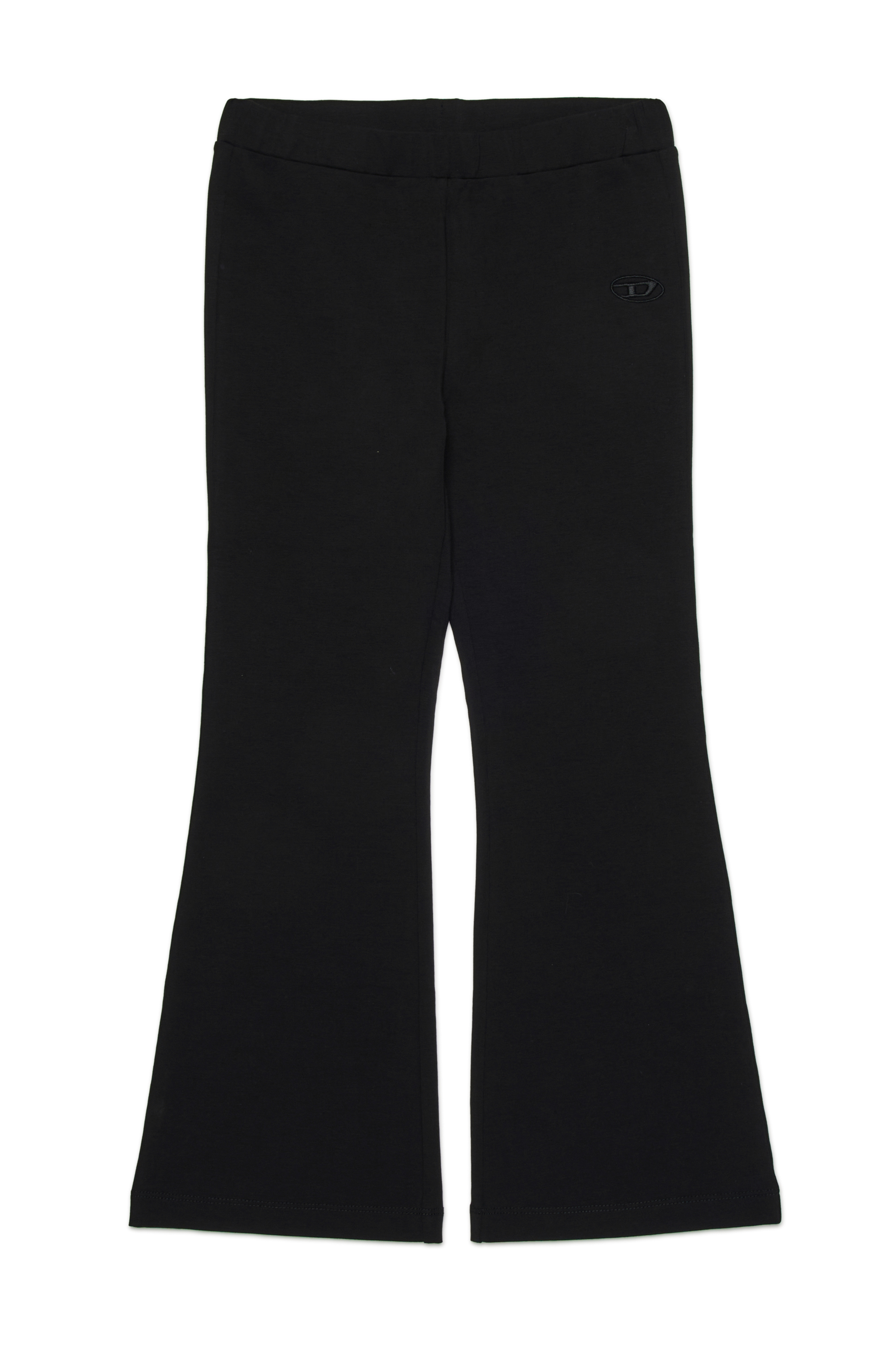 Diesel - PKIA, Damen Ausgestellte Leggings mit Oval D-Stickerei in Schwarz - 1